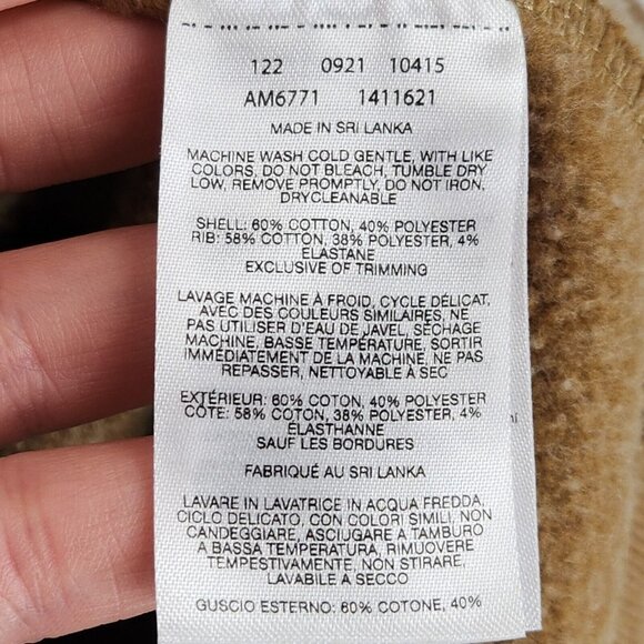 Columbia Sweater Mens Extra Large Tan Hart Mountain II Half Zip Casual Pullover - Picture 7 of 10